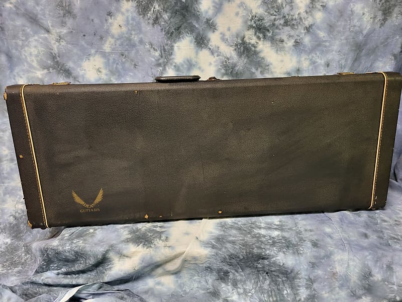 Vintage Dean Hard Shell Electric Guitar Case Black Reverb Australia