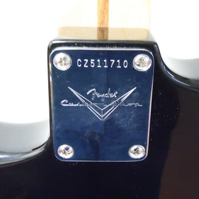 2008 US Fender Custom Shop Eric Clapton Blackie Strat Guitar w/ Case & Papers image 8