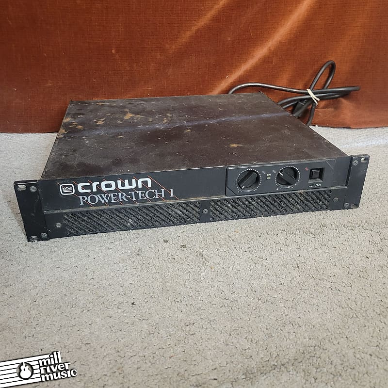 Crown Powertech 1 Power Amplifier Used
