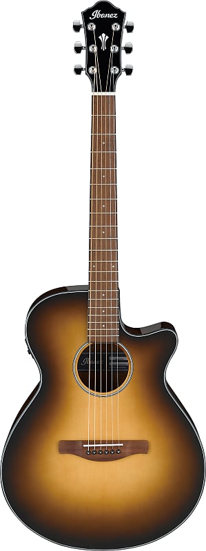 Ibanez AEG50DHH Acoustic Electric Guitar In Dark Honey Burst High Gloss image 1