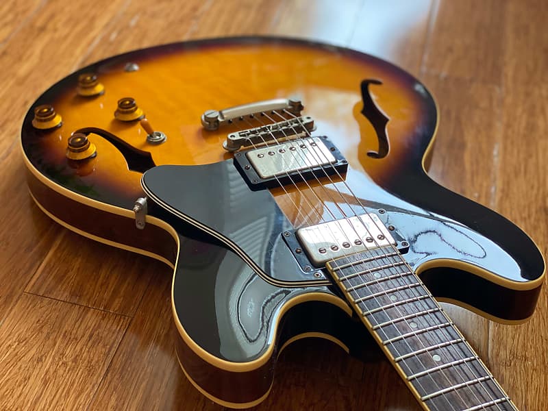 Epiphone Japan ES-335 1999年製 1999 Epiphone ES-335 ($1000) Sharpened Flat - Japanese