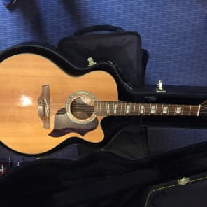 Takamine 12 String Eg523sc-12 2010's Mother Of Pearl Block