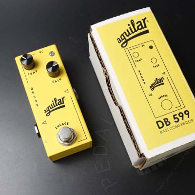 Reverb.com listing, price, conditions, and images for aguilar-db-599-bass-compressor-pedal