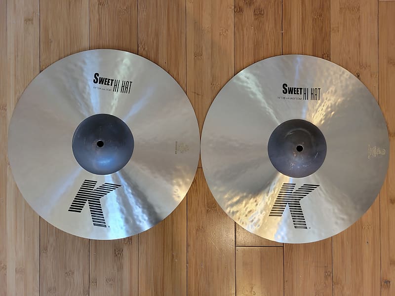 Cymbals Zildjian 15" K Sweet Hi Hats Reverb