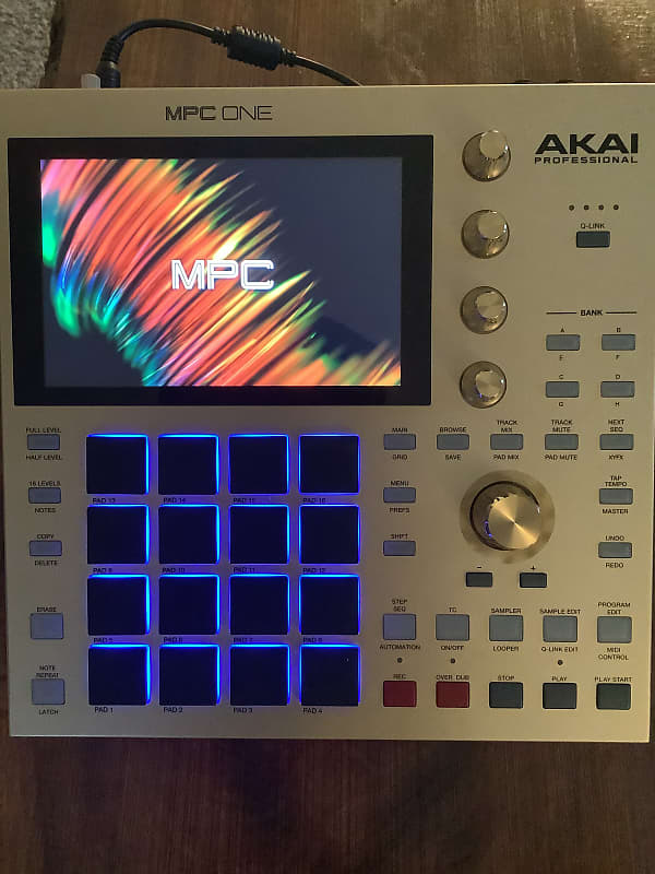 Akai MPC One Standalone MIDI Sequencer Gold Edition | Reverb