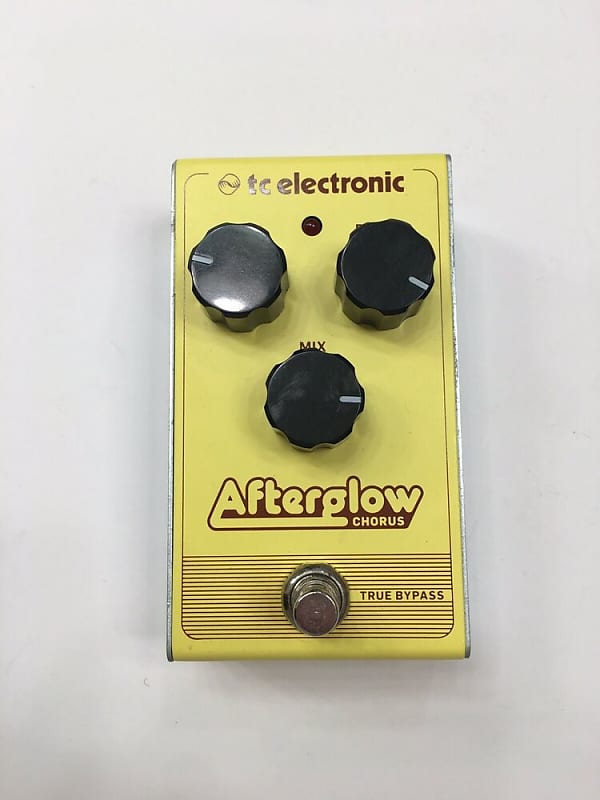 TC Electronic Afterglow Analog Chorus True Bypass Guitar Effect Pedal image 1