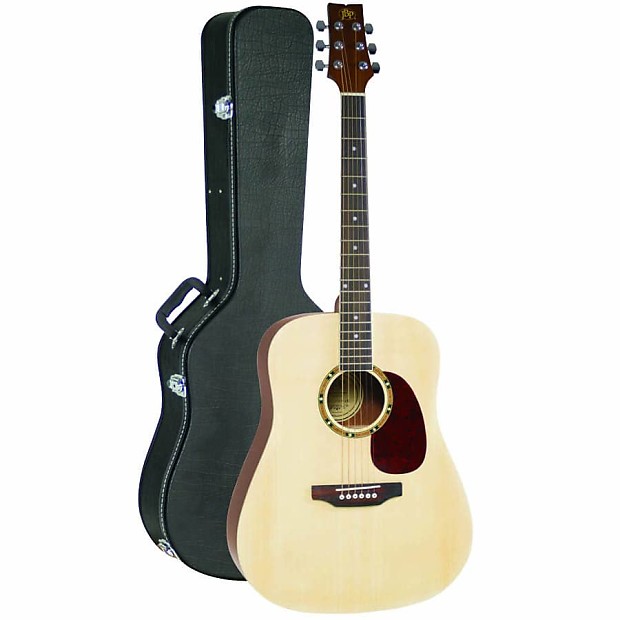 JB Player JBPGAC Acoustic Guitar with Case Reverb