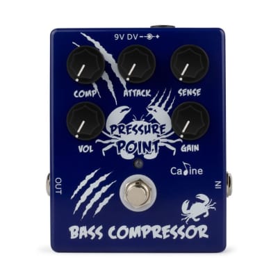 NEW Caline CP-45 Pressure Point Bass Compressor Pedal image 1