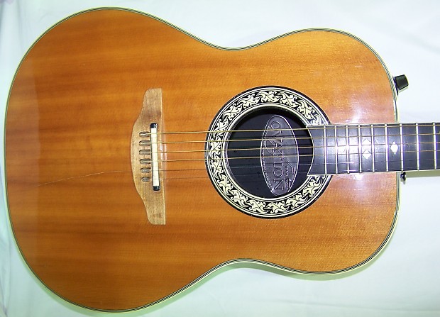 Vintage Ovation 1627-4 Glen Campbell 1977 Natural | Reverb