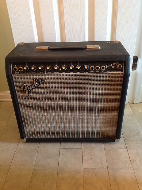 Fender Princeton 65 guitar amp Mid 1990 s reissue Reverb