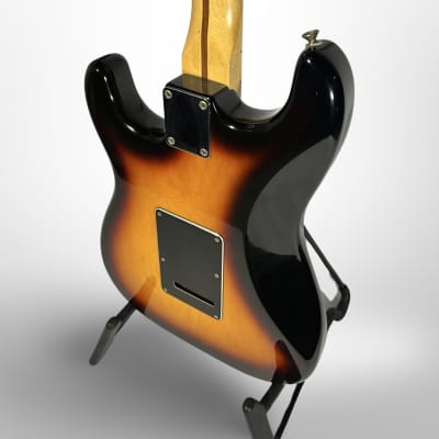 Fender Standard Stratocaster with Maple Fretboard 2006 60th Anniversary Year Brown Sunburst image 11