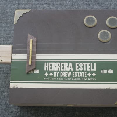 Herrera Esteli Acoustic Cigar Box Ukulele by D-Art Homemade Guitar Co. image 3