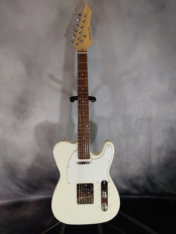Steadman Pro Telecaster Style Electric Guitar 2000s - White image 1