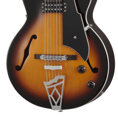 VOX E-Gitarre, halbakustisch, Modeling, Giulietta, Sunburst image 1