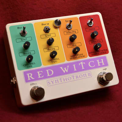 Reverb.com listing, price, conditions, and images for red-witch-synthotron