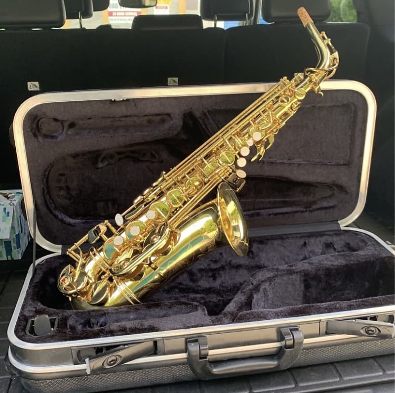 Accent Alto Saxophone Brass Reverb