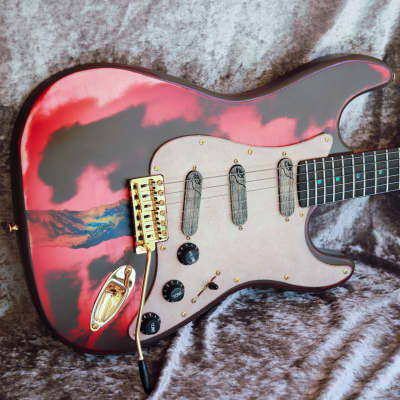 Charvel Model 6. Japan 1988. Fire Crackle. Stunning Original