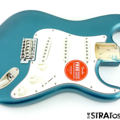 LOADED Fender Squier Classic Vibe 60s Stratocaster BODY Strat Lake Placid Blue image 1