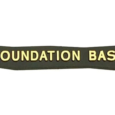 Vox "Foundation Bass" Model Identification Flag
