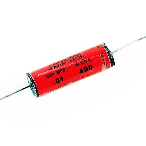 Jupiter Red Astron style capacitor 0.01uF 400V Reverb
