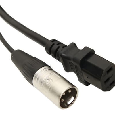 Elite Core PA75 75' Powered Speaker Cable Cord - Balanced Neutrik XLR + AC Plug image 2