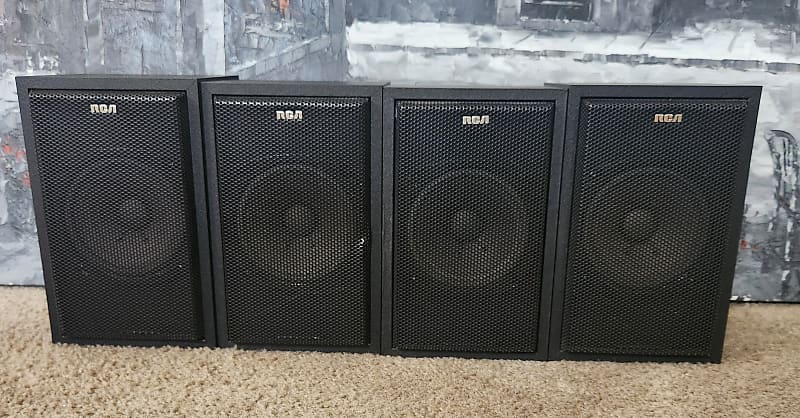 RCA RCA SP 120-11 Surround Sound Speakers 2000  			