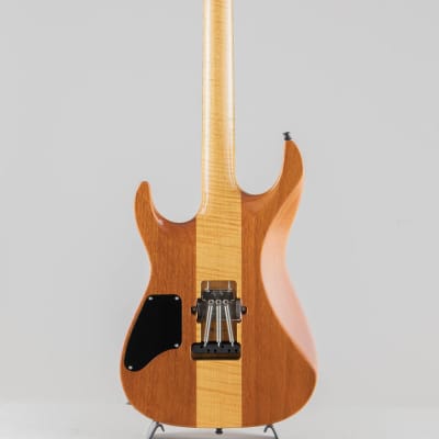 Marchione Neck-Through Carve Top Figured Maple African Mahogany H/S/H - Clear Natural image 4