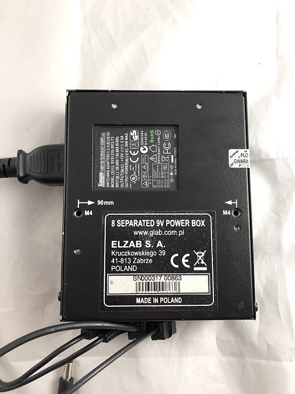 ギター G-Lab 8 Separated 9V Power Box PB-1 G-Lab PB-1 8 Separated 9V Power Box Used Tested w/ Cables | eBay