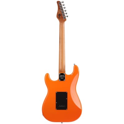 Schecter Nick Johnston Traditional SSS Electric Guitar, Atomic Orange image 4