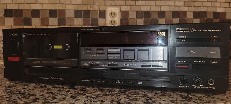 TEAC V-770 1986 - Black | Reverb