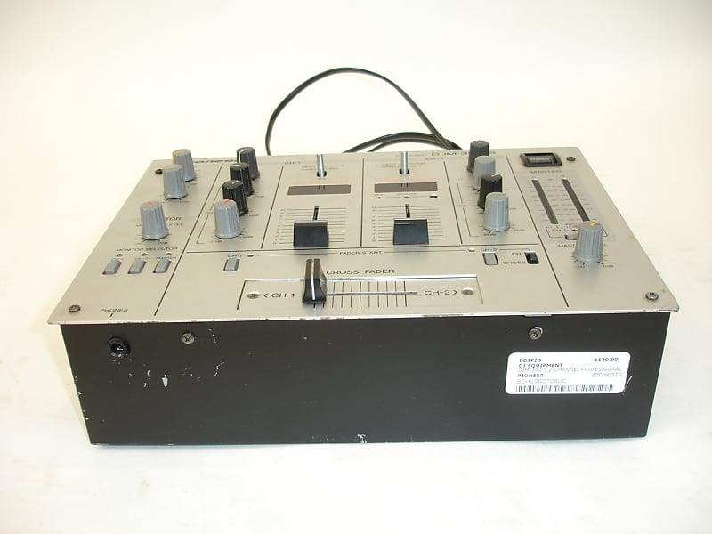 Pioneer DJM-300 2-Channel DJ Mixer, Silver DJM-300-S | Reverb