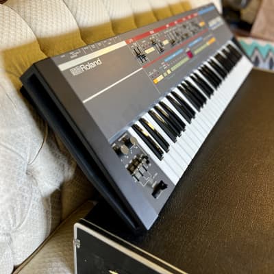 SERVICED -Roland Juno 106 c 1985 original vintage analog synthesizer poly synth MIJ Japan image 3