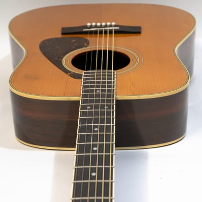 Yamaha FG-301 Orange Label Jumbo Dreadnought Acoustic Guitar - Natural image 9