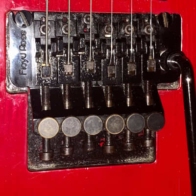 Vintage 1980’s Kramer Focus 1000 f 1000 electric guitar Floyd rose shredder made in japan 1980's image 8