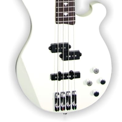 Tregan Shaman Bass Standard Vintage White for sale