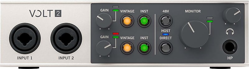 Universal Audio Volt 2  2-in/2-out USB 2.0 Audio Interface image 1