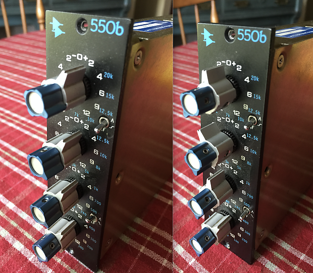 API 550B 500 Series 4-Band Equalizer (Pair) image 1