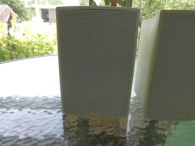 Boston Acoustics Runabout II Outdoor Speakers - White - Weatherproof  			