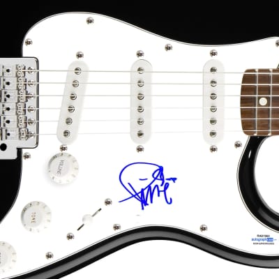 Pierre Bouvier Autographed Signed Guitar ACOA image 3