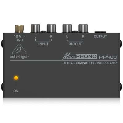 Behringer PP400 Ultra Compact Phono Preamp image 3