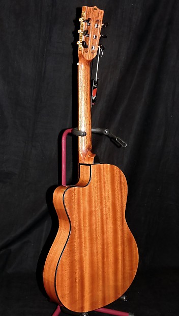 Kala KA-GTR-MTN-E Mahogany Nylon Acoustic Electric Thinline Guitar