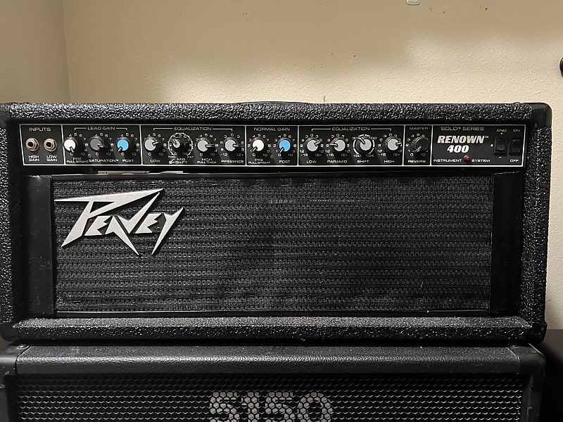 Peavey Renown 400 Solo Series 210-Watt Guitar Amplifier Head | Reverb