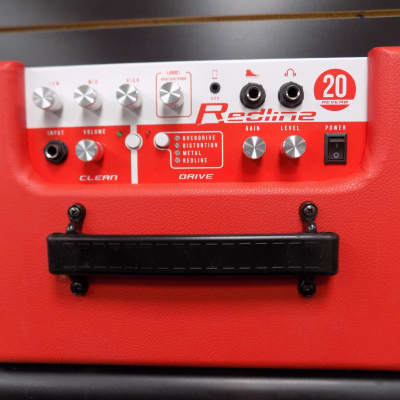 VHT AV-RL-20R Redline 1x8" 20 Watt w/ Reverb Combo Guitar Amplifier - Red image 3