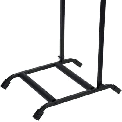 Rok-It Multi Guitar Stand Rack with Folding Design; Holds up to 3 Electric or Acoustic Guitars image 3