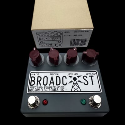 Reverb.com listing, price, conditions, and images for hudson-electronics-broadcast-dual-footswitch