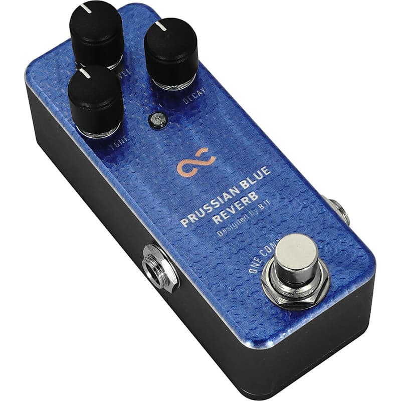 One Control Prussian Blue Reverb Effects Pedal | Reverb