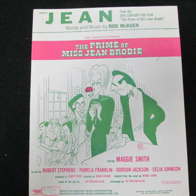 Twentieth Century Music Jean The Prime Of Miss Jean Brodie 1969