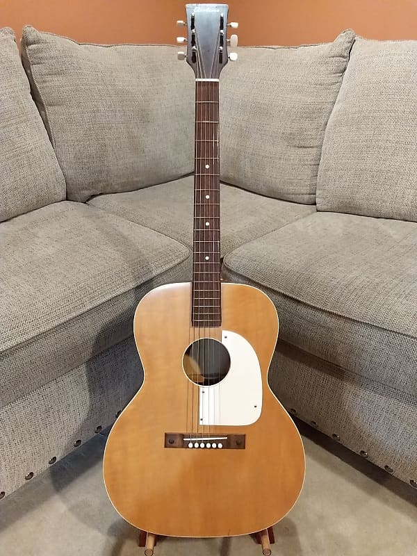 END OF YEAR SALE!!! Airline Acoustic Guitar - Vintage - Natural Finish - Made in USA! image 1