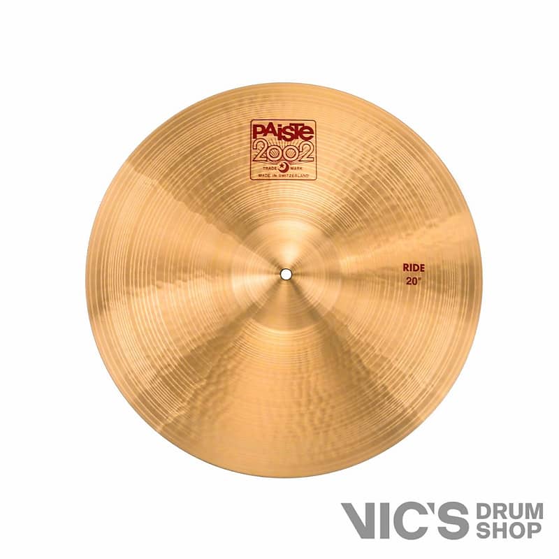 ライドシンバル PAISTE （パイステ） 2002-20 RIDE Paiste 2002 Ride Cymbal - 20-inch | Sweetwater