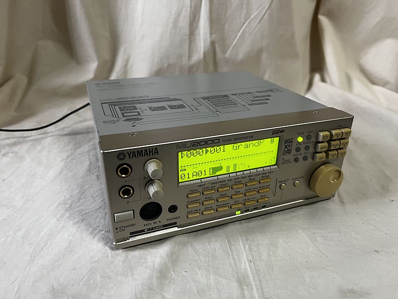 DTM・DAW YAMAHA MU2000EX Yamaha MU - The Ultimate DTM Tone Generators! (Sound Profile